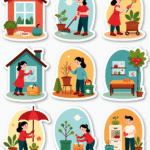Household & Chores - Sticker Sheet v5